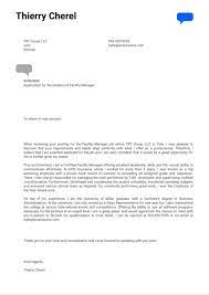 Facilities Manager Administrative Cover Letter Examples Kickresume