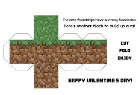 See more ideas about minecraft, valentines, building. Minecraft Block Valentine Making Something Of It