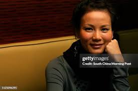 Portrait of TVB Actress Esther Wan Yue-hung. Yeh Lam Kwok Restaurant,...  News Photo