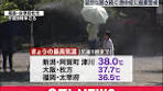 猛暑続く日本の熱中症警戒