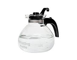 Cafe Brew 12 Cup Glass Stovetop Whistling Kettle The Medelco One All Brand Stovetop Whistling Tea Kettle Is A Great P Stovetop Kettle Glass Tea Kettle Kettle