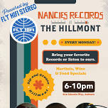Weekly Vinyl Night: Nancie’s Records at The Hillmont