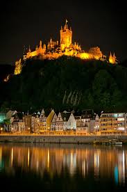 What was the original purpose of cochem castle? Burg Cochem Reflection Mosel River Germany Cochem Places To Travel Beautiful Places