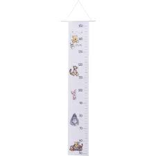 Disney Winnie The Pooh Cross Stitch Height Chart Kit