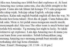 Bahasa inggris adalah bahasa universal yang paling penting saat ini. Bahasa Rojak Wikipedia Bahasa Melayu Ensiklopedia Bebas