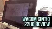 Instead of using keyboard shortcuts to rotate maybe or reflect your work. Wacom Cintiq 22 Review Large Entry Level Display Tablet Youtube