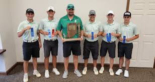 New Castle boys golf wins sectional, Derek Tabor named medalist