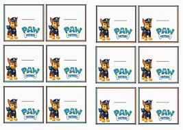 Paw Patrol Name Tags Paw Patrol Names Paw Patrol Paw Patrol Printables