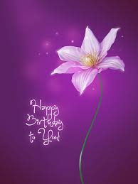 Beautiful flowers bouquet mix of white, purple and violet eustoma. Happy Birthday Happy Birthday Cards Happy Birthday Messages Happy Birthday Greetings