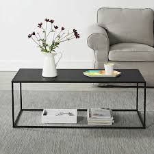 Wie andere einzelhändler sind auch wir stark von den ladenschließungen. Ikea Fjallbo Rustikale Couchtisch 90x46cm Schwarz Metall Holz Beistelltisch Eur 84 90 Picclick De