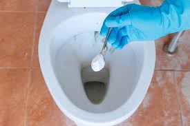 When a black ring starts to appear around the base of a toilet under the linoleum it generally means the wax ring that seals the toilet to the floor underneath is leaking. How To Clean Black Ring Under Toilet Rim In 4 Easy Steps