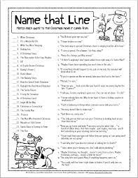 Some games are timeless for a reason. Name That Line Christmas Movie Game Christmas Games Printable Christmas Games Fun Christmas Party Games