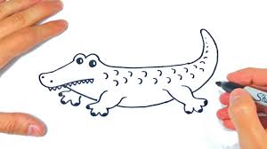 Como Dibujar Un Cocodrilo Paso A Paso Y Facil Youtube ✿ imagenes de cocodrilos listos para imprimir y colorear con los peques. como dibujar un cocodrilo paso a paso y facil