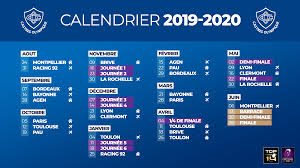 Le Calendrier 2019 2020 Devoile Castres Olympique