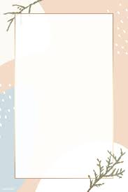 Download Premium Vector Of Rectangle Gold Frame On Minimal Patterned Powerpoint Background Design Minimalist Wallpaper Cute Pastel Wallpaper