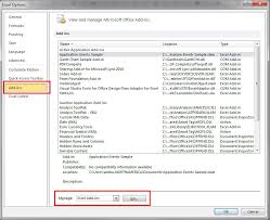 Excel Crashing Look At Your Com Add Ins First The