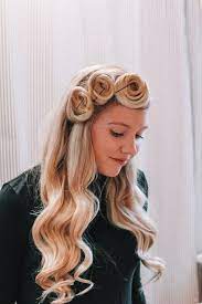 These pin curls are incorporated to add volume to your hair. Pin Curls Hair Tutorial How To Make Your Curls Stay All Day Brunch On Sunday Hair Curling Tutorial Pin Curl Hair Curled Hairstyles