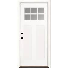 In newer homes, it's increasingly common to have doors as high as 8 feet. Fiberglass Doors Front Doors The Home Depot