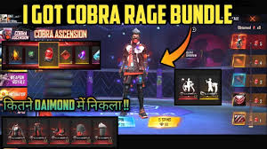 To be the last survivor is the only goal. I Got Legendary Cobra Bundle In New Cobra Ascension Cobra Bundle Free Fire Cobra Ascension Youtube