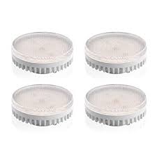 How to rewire shop lights for ballast bypass led bulbs. Buy Luxvista Led Gx53 Light Bulb 10w Gx53 Led Under Cabinet Light Ceiling Down Light Replacement Traditional Halogen Gx53 Spotlight For Puck Light Showcase Exhibition 120v Daylight 6000k 4 Pack Online In