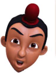 The boys live with their elder sister and grandmother in a village house in kampung durian runtuh. Download Kepala Upin Ipin Png Free Png Images Toppng