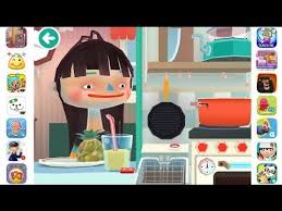 Toca Game Toca Kitchen Slush Fruit Smoothies Reviews Youtube Best Top Apps For Kids Kids App Fruit Smoothies Slush