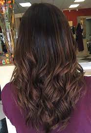 Dark Brown Balayage Brown Hair Balayage Balayage Hair Blonde Straight Brunette Hair Color