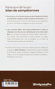 L'analyse et l'évaluation des compétences professionnelles peuvent servir à réorienter les efforts d'une personne selon ses capacités, à prévoir les postes qui lui conviennent mieux, à évaluer ses acquis, mais aussi à réaliser des projets adaptés. Faire Soi Meme Son Bilan De Competences Projet Professionnel Pour Quel Metier Etes Vous Fait Des Outils Et Des Quiz French Edition Roudaut Gerard 9782759020690 Amazon Com Books