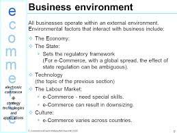 Explain E Commerce Environment Includes Benefits And Elements Brainly In