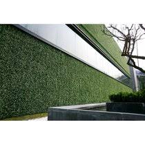 Hedge fence is a unique product that fits over an existing fence to give your yard added privacy. Outdoor Artificial Hedges Wayfair