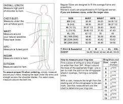 Pyramid Collection Size Chart Pyramidcollection Com