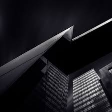 Black And White Abstract Building Background Building City At Night Tap To See More Remarkable Architecture Wallpapers In Black And White Mobile Architecture Wallpaper Architecture Black And White