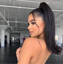 Hairstyle Ideas Extensions Hairstyle Ideas With Curls 3b Hairstyle Ideas Hairstyle Ideas For Hair Ponytail Styles Sleek Hairstyles High Ponytail Hairstyles