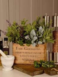 Etsy.com has been visited by 1m+ users in the past month Herb Selection In A Vintage Wooden Trug Rtfact Artificial Silk Flowers Fake Flowers Decor Greenery Arrangements Artificial Flower Arrangements
