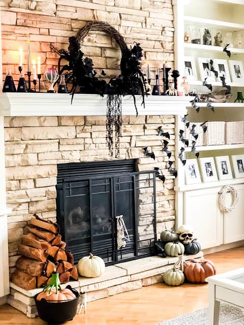 Spooky Dollar Store Halloween Decorating Ideas - A Pretty Life In The Suburbs