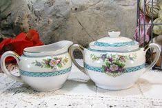 | imperial china whitney 5871 pattern by w dalton plates, cups serving many pieces. 93 Vintage Sugar Creamer Ideas In 2021 Creamer Vintage Cream And Sugar