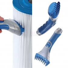 Brosse De Nettoyage Filtre Cartouche Aspirateur Piscine Spa Filtre Polyester