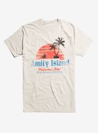 Jaws Amity Island Vintage Style Tourist T Shirt Tourist Shirts T Shirt Vintage Fashion