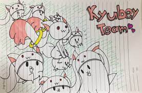 Fan-Made] Kyubey (Super rare unit) and it's Fellows (Neko kyubey cat and  Tank kyubey cat) : r/battlecats