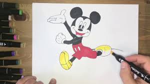 Marker kunst marker art art drawings sketches easy drawings people drawings disney drawings pencil drawings marker drawings sharpie drawings. Artclub How To Draw Mickey Mouse From Disney World Drawing With Sharpie And Touch Three Youtube