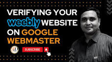 Verifying Your Weebly Website on Google Webmaster | Weebly ...