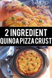 This Pizza Crust Will Blow Your Mind It Is Super Simple Vegan Nutrient Rich And Gluten Free Quinoa Quinoa Pizza Crust Raw Food Recipes Whole Food Recipes