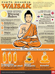 This significant and traditional holy day is observed throughout indonesia, where it is known as waisak day.3031 at borobudur, thousands of buddhist monks will. Fakta Menarik Waisak