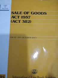 The act was later revised in 1990 and it includes both states1. Sale Of Goods Act 1957 Books Stationery Books On Carousell