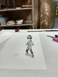 Maybe you would like to learn more about one of these? Steemsummit Art Contest My 3d Fan Art Of Izuku Midoriya Steemkr