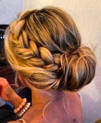 Hair Style For Medium Hair Hair Style Hair Styles Side Bun Hairstyles Hair Bun Tutorial