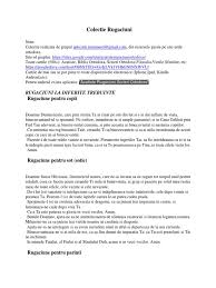 Este vorba de rugăciunea pentru sporul. Colectie De Rugaciuni Un Crestin Pdf