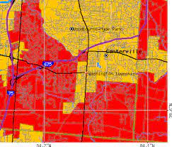 Washington Township Zoning Map Washington Township, Montgomery County, Ohio (Oh) Detailed Profile