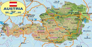Hierzu gehören die stadtteile, bezirke bzw. Map Of Austria Country Welt Atlas De