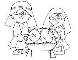 Whether it's windows, mac, ios or android, you will be able to download the images using download button. Free Printable Nativity Coloring Pages For Kids Simple Nativity Coloring Pages Dibujo Para Imprimir